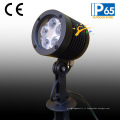 15W Tricolor LED Garden Landscape Lawn Light avec base ronde (JP83556)